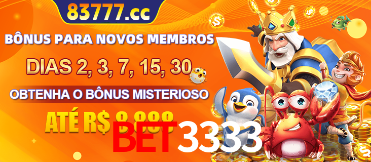 Anúncio dos benefícios para Membro VIP Sênior na plataforma BET3333, incluindo bônus promocionais, semanais e mensais, ilustrado com o personagem Fortune Tiger.